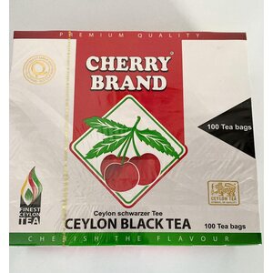 CHERRY BRAND CEYLON BLACK TEA 200g (100pcs))