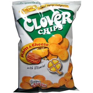 Leslies Clover Chips(ham&cheese) 85g