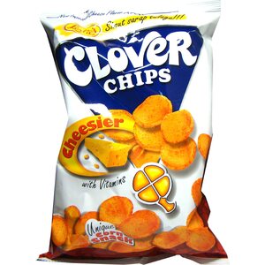 Leslies Clover Chips(cheese) 145g