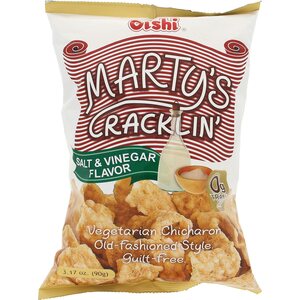 Oishi Marty's Cracklin (salt&vinegar) 90g