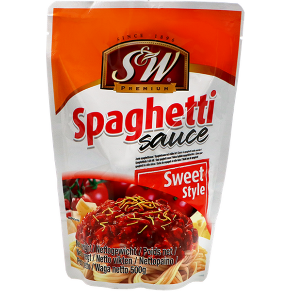 SW PREMIUM SPAGHETTI SAUCE (SWEET STYLE) 500g