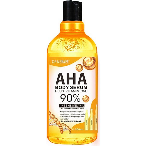 DR-MEINAIER AHA BODY SERUM PLUS Vitamin C&E 500ml