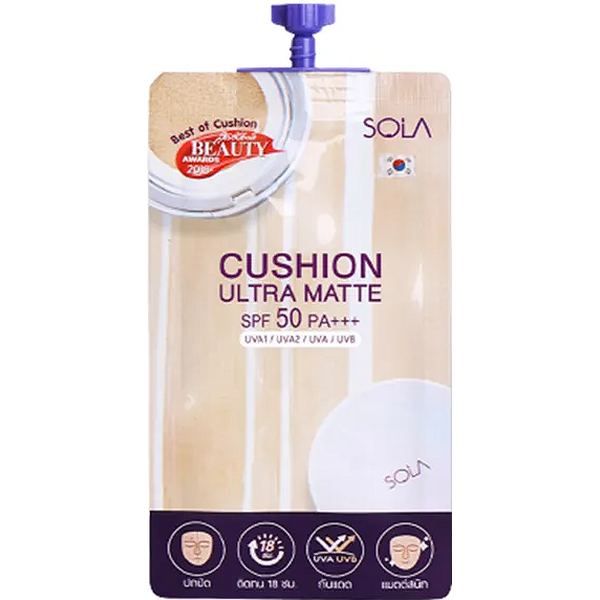 SOLA CUSHION ULTRA MATTE SPF 50 PA+++ #20