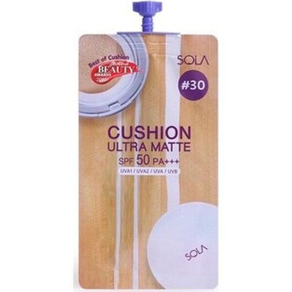 SOLA CUSHION ULTRA MATTE SPF 50 PA+++ #30