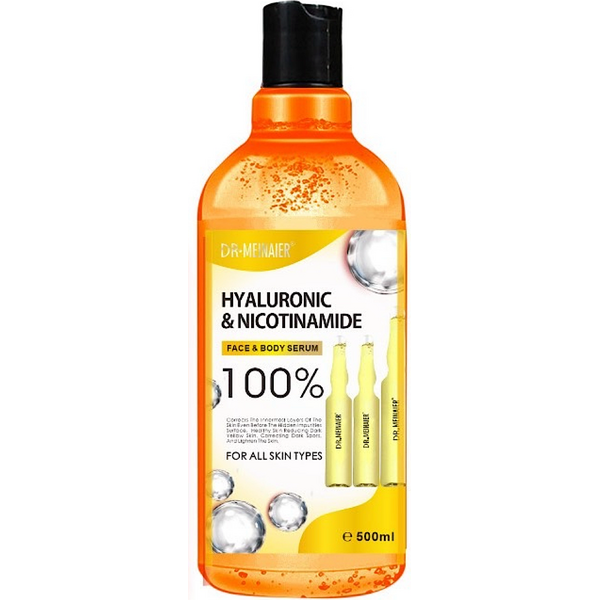 DR-MEINAIER HYALURONIC & NICOTINAMIDE FACE & BODY SERUM 500ml