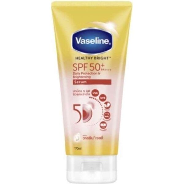 VASELINE SPF 50+ DAILY PROTECTION & BRIGHTENING SERUM 300ml