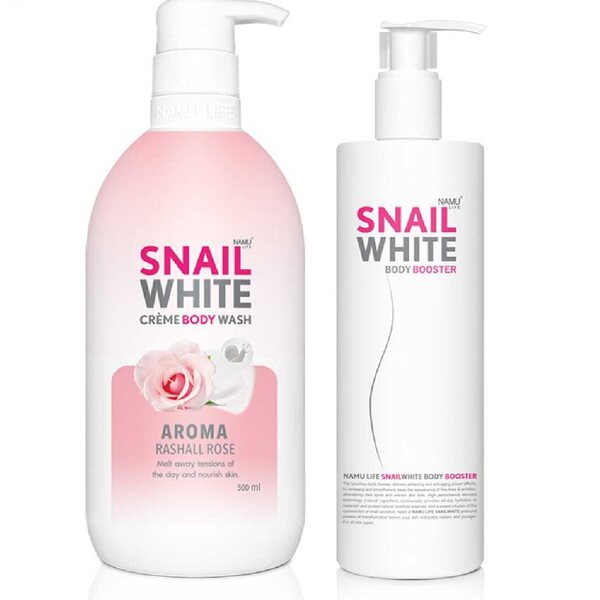 Snail WHITE CREME BODY WASH AND BODY BOOSTER