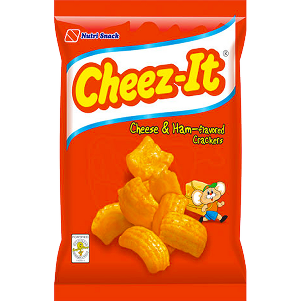 Nutri Snack Cheez-it cheese and ham flavored crackers 95g