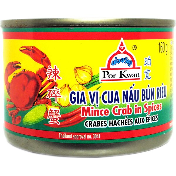 Por Kwan Mince Crab in Spices 160g