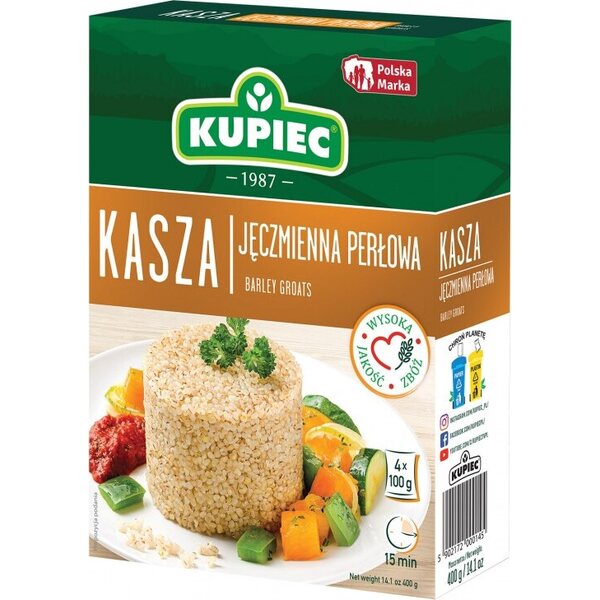 Kupiec Ohrarouheet (laatikko) 4x100g