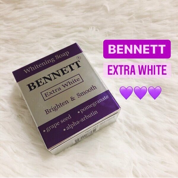 BENNETT WHITENING SOAP EXTRA WHITE BRIGHTEN & SMOOTH 130g