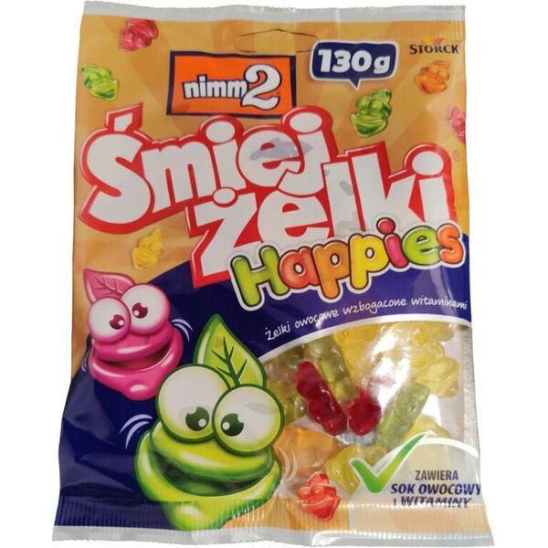 NIMM2 Hedelmä nallekarkit 130G