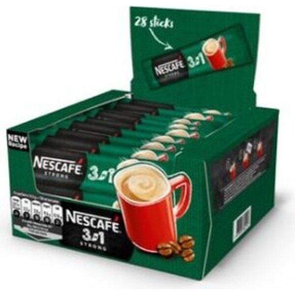 NESCAFE Kahvi jauhe vahva 3in1 28 x 17g