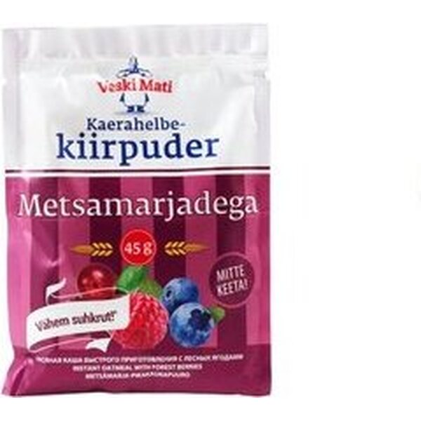 Veski mati Pikapuuro metsämarja 45g