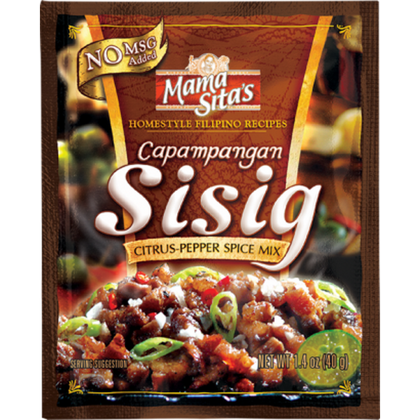 Mama Sita's Capangpangan Sisig (Citrus-Pepper Spice Mix) 40g