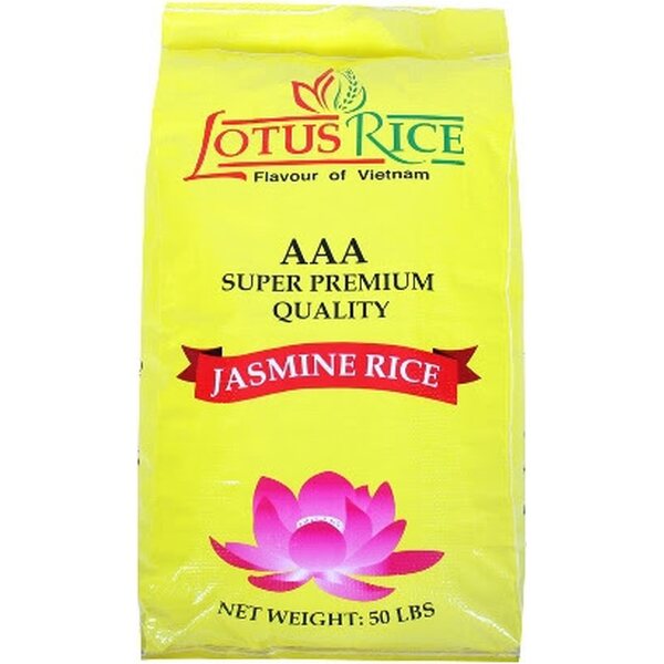 LOTUS PRIDE AAA SUPER PREMIUM QUALITY JASMINE RICE 20kgs