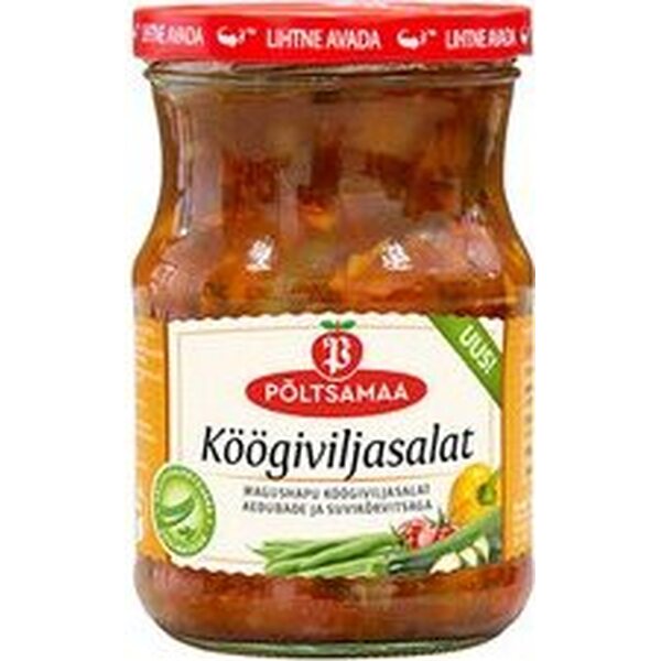 Pöltsamaa Kasvissalaatti 550g