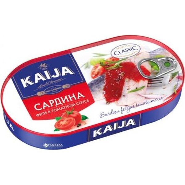 Kaija Sardiinit tomattikastikkeessa 170g