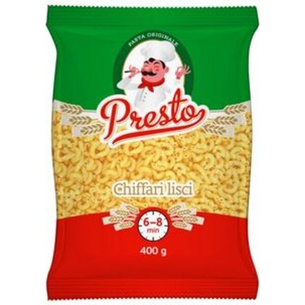 Presto Chiffari Lisci pasta 400g