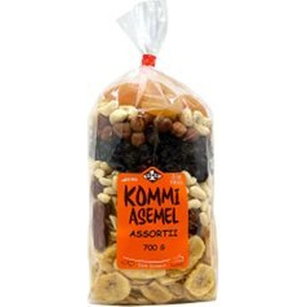 KOMMI ASEMEL Pähkinä assorti 700g