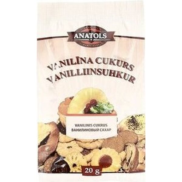 Anatols Vanilliinisokeri 20g