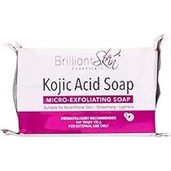 BRILLIANT SKIN ESSENTIALS KOJIC ACID SOAP MICRO EXFOLIATING SOAP 135g