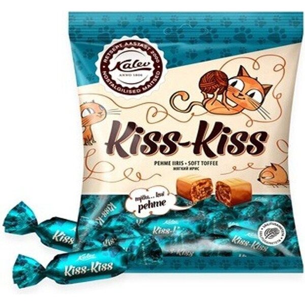 Kalev Kiss-kiss soft toffee 150g