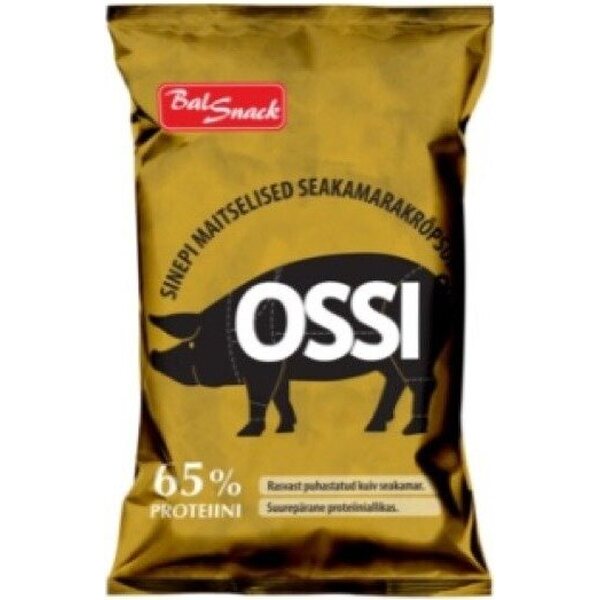 Ballsnack OSSI Sikasipsit sinappiset 40g