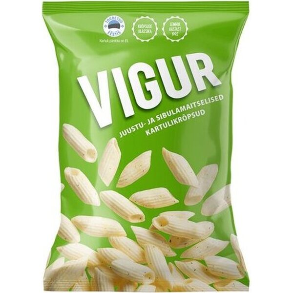 Ballsnack Vigur juusto- ja sipuli 90g