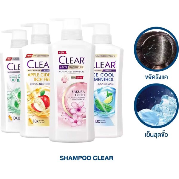 CLEAR SHAMPOO 400ml