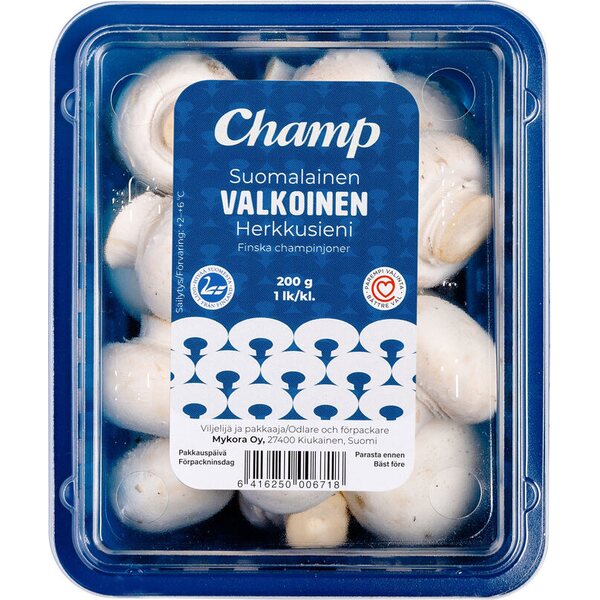 Champ valkoinen herkkusieni 200 g