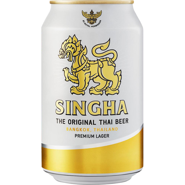 Singha Beer 5% Alc 330ml