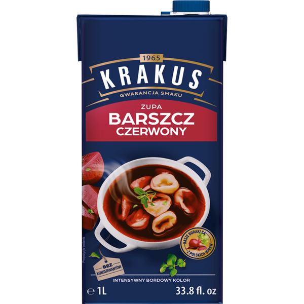 Krakus Krakus Punajuurikeitto (Barszcz Czerwony) 1L