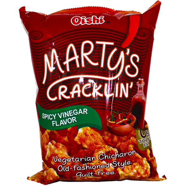 Oishi Marty's Crackling Spicy & Vinegar Chicharon