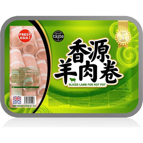 Fresh Asia Viipaloitu Lammas 400g