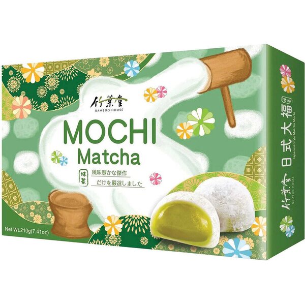 Bamboo House Japanilaistyylinen Matcha Mochi 210g