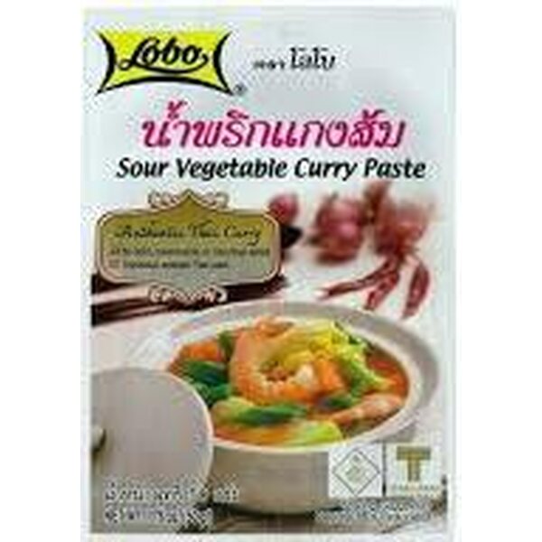 LOBO Hapan Kasviscurry -tahna 50g