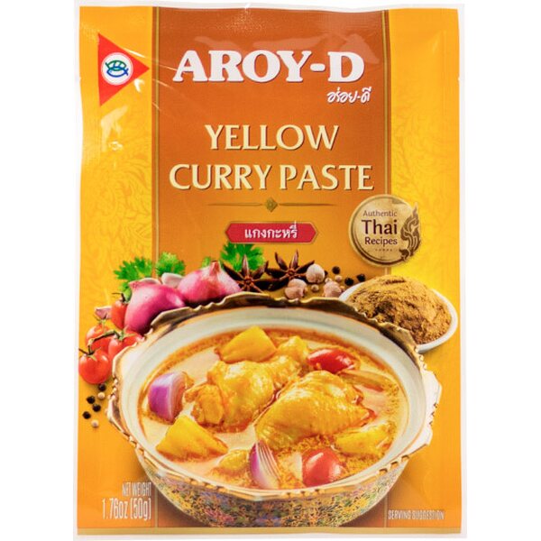 AROY-D Aroy-D Keltainen Curry -tahna 50g