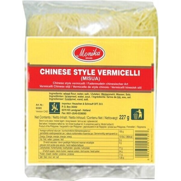 Monika KIINALAISTYYLINEN VERMICELLI (MISUA) 227 G