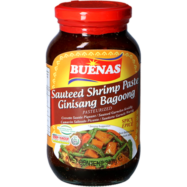 Buenas SAUTEED SHRIMP PASTE (GINISANG BAGOONG) 340G