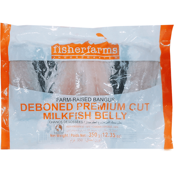 Deboned Premium Cut Milkfish Belly 350g