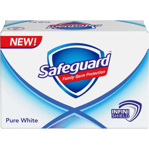 P&G SAFEGUARD PURE WHITE 130G