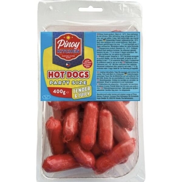 Pinoy Kitchen PARTY SIZE HOTDOGS 400G