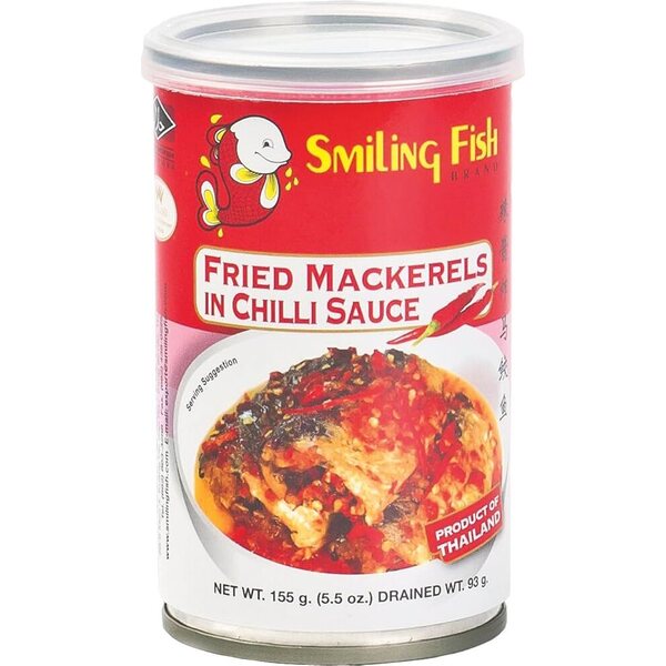 SMILING FISH FRIED MACKERELS IN CHILI SAUCE 93G