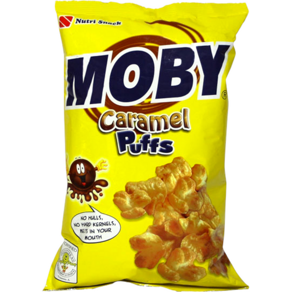 Nutri Snack Moby Caramel Puffs 90g