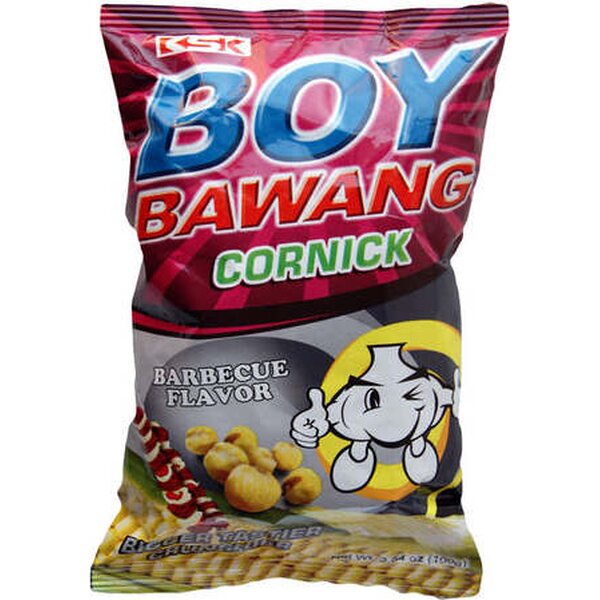 Boy Bawang CORN SNACK BBQ FLAVOR 90g