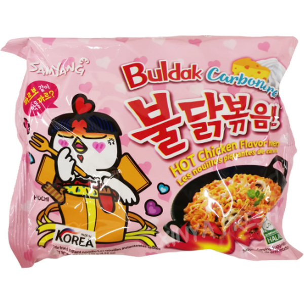 SAMYANG BULDAK HOT CHICKEN FLAVOR RAMEN (CARBONARA) 130g