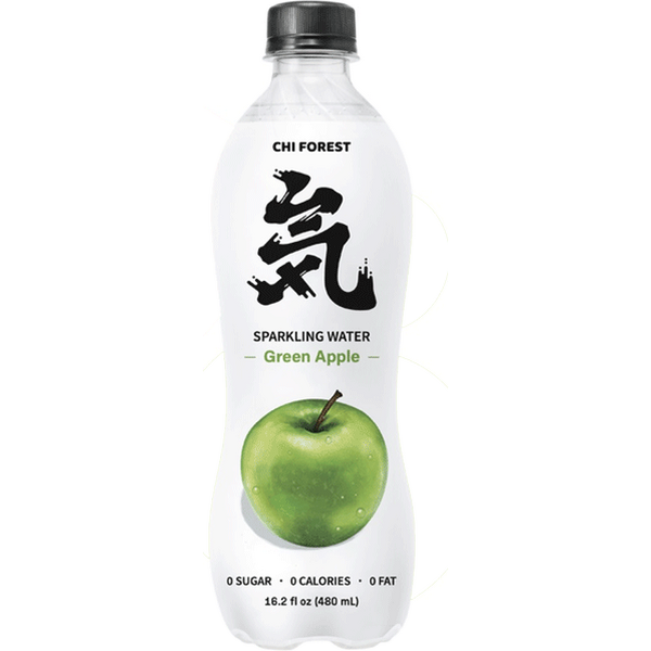 CHI FOREST SPARKLING WATER APPLE FLAVOR 480ml