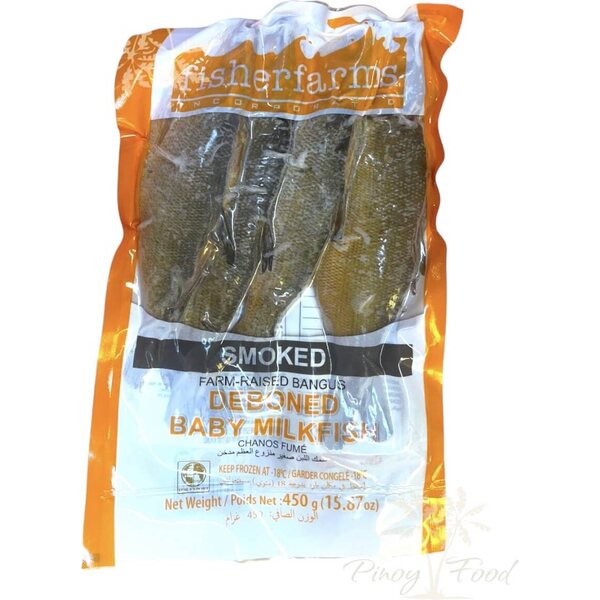 Fisherfarms Boneless baby Milkfish (Smoked)