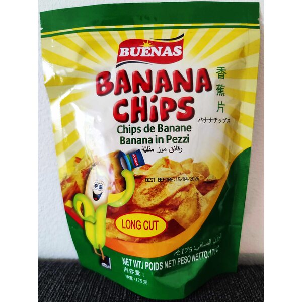 Buenas Banana Chips (long cut)